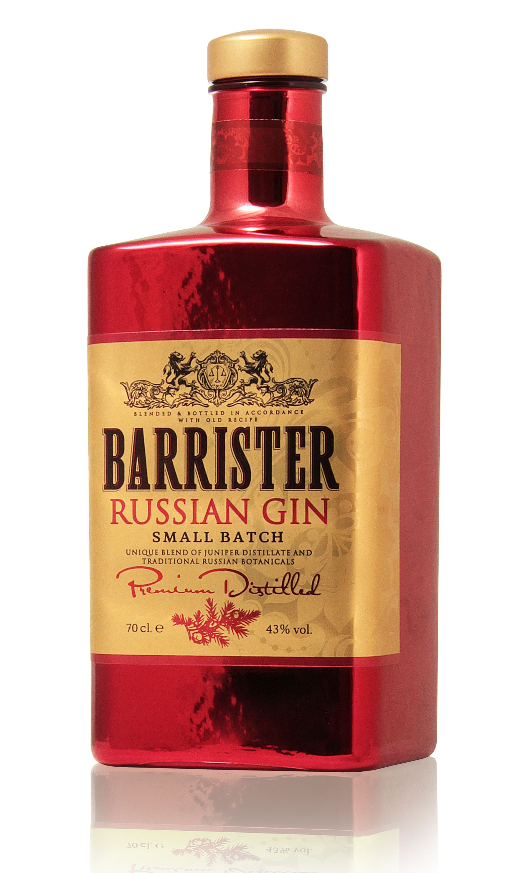 BARRISTER RUSSIAN GIN 0,7 L - Fruko-Schulz s.r.o.Lihoviny - Fruko-Schulz